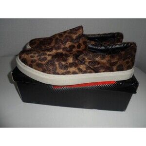 Leopard Print Loafers 10M NIB Emergency Exit